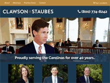 Tablet Screenshot of clawsonandstaubes.com